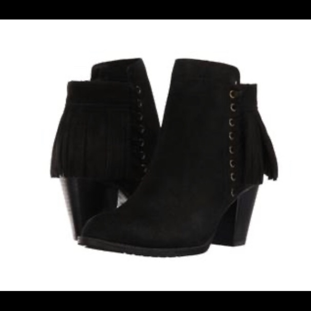 Sofft Womens Winters Fringed Suede